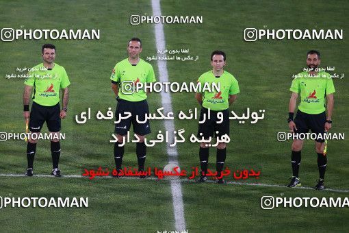 1545326, Tehran, , Iran Football Pro League، Persian Gulf Cup، 2018-19 Season، Second Leg، Week 24، Esteghlal ۰ v ۰ Tractor S.C. on 2020/07/11 at Azadi Stadium