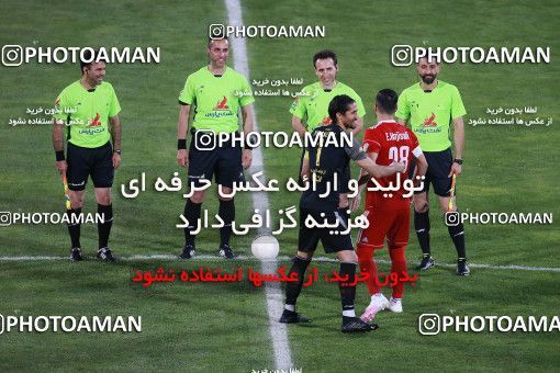 1545280, Tehran, , Iran Football Pro League، Persian Gulf Cup، 2018-19 Season، Second Leg، Week 24، Esteghlal ۰ v ۰ Tractor S.C. on 2020/07/11 at Azadi Stadium