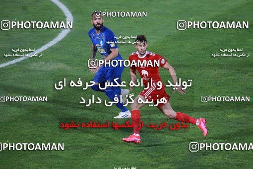 1545357, Tehran, , Iran Football Pro League، Persian Gulf Cup، Week 24، Second Leg، Esteghlal 0 v 0 Tractor Sazi on 2020/07/11 at Azadi Stadium