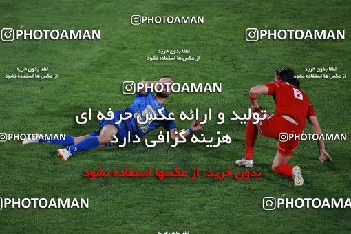 1545306, Tehran, , Iran Football Pro League، Persian Gulf Cup، Week 24، Second Leg، Esteghlal 0 v 0 Tractor Sazi on 2020/07/11 at Azadi Stadium