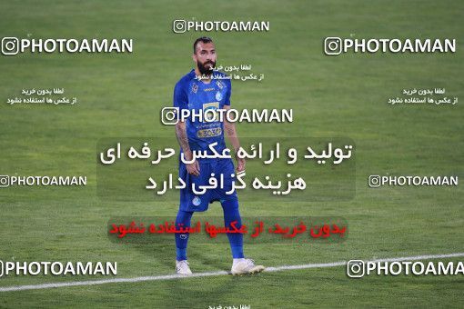 1545392, Tehran, , Iran Football Pro League، Persian Gulf Cup، Week 24، Second Leg، Esteghlal 0 v 0 Tractor Sazi on 2020/07/11 at Azadi Stadium