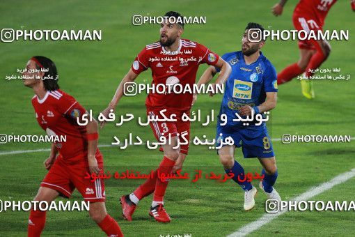 1545270, Tehran, , Iran Football Pro League، Persian Gulf Cup، Week 24، Second Leg، Esteghlal 0 v 0 Tractor Sazi on 2020/07/11 at Azadi Stadium