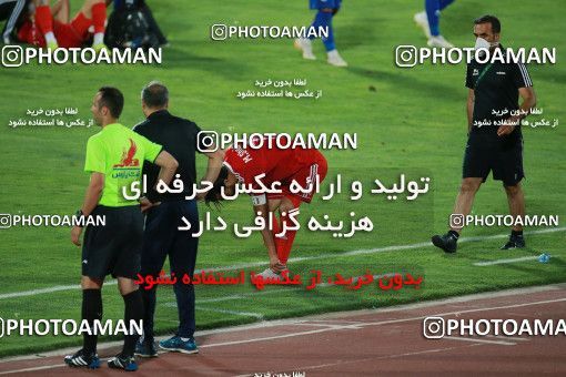 1545498, Tehran, , Iran Football Pro League، Persian Gulf Cup، 2018-19 Season، Second Leg، Week 24، Esteghlal ۰ v ۰ Tractor S.C. on 2020/07/11 at Azadi Stadium