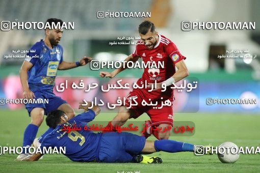 1722941, Tehran, , Iran Football Pro League، Persian Gulf Cup، 2018-19 Season، Second Leg، Week 24، Esteghlal ۰ v ۰ Tractor S.C. on 2020/07/11 at Azadi Stadium