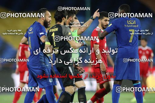 1722957, Tehran, , Iran Football Pro League، Persian Gulf Cup، 2018-19 Season، Second Leg، Week 24، Esteghlal ۰ v ۰ Tractor S.C. on 2020/07/11 at Azadi Stadium