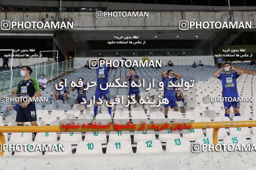 1545238, Tehran, , Iran Football Pro League، Persian Gulf Cup، 2018-19 Season، Second Leg، Week 24، Esteghlal ۰ v ۰ Tractor S.C. on 2020/07/11 at Azadi Stadium