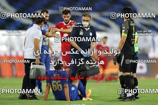 1545157, Tehran, , Iran Football Pro League، Persian Gulf Cup، 2018-19 Season، Second Leg، Week 24، Esteghlal ۰ v ۰ Tractor S.C. on 2020/07/11 at Azadi Stadium