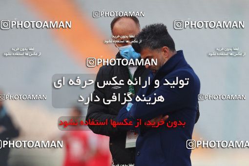 1553094, Tehran, Iran, Iran Pro League، Persian Gulf Cup، 2020-21 season، First Leg، Week 6، Persepolis ۱ v ۱ Zob Ahan Esfahan on 2020/12/31 at Azadi Stadium