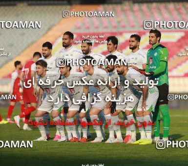 1547968, Tehran, Iran, Iran Pro League، Persian Gulf Cup، 2020-21 season، First Leg، Week 6، Persepolis ۱ v ۱ Zob Ahan Esfahan on 2020/12/31 at Azadi Stadium