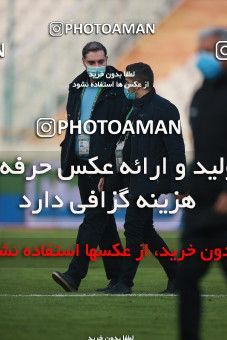 1548338, Tehran, Iran, Iran Pro League، Persian Gulf Cup، 2020-21 season، First Leg، Week 6، Persepolis ۱ v ۱ Zob Ahan Esfahan on 2020/12/31 at Azadi Stadium