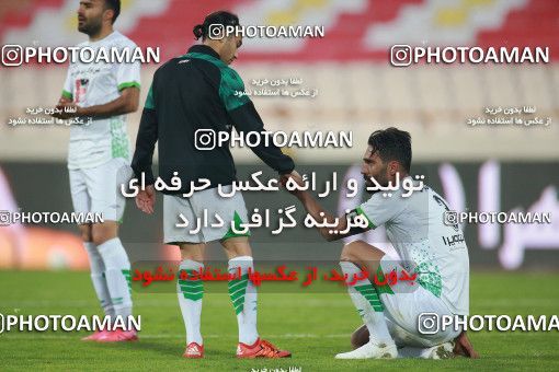 1548321, Tehran, Iran, Iran Pro League، Persian Gulf Cup، 2020-21 season، First Leg، Week 6، Persepolis ۱ v ۱ Zob Ahan Esfahan on 2020/12/31 at Azadi Stadium