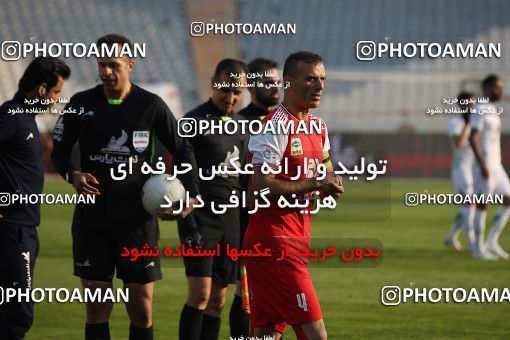 1708509, Tehran, Iran, Iran Pro League، Persian Gulf Cup، 2020-21 season، First Leg، Week 6، Persepolis ۱ v ۱ Zob Ahan Esfahan on 2020/12/31 at Azadi Stadium