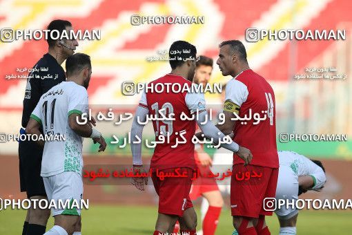 1708619, Tehran, Iran, Iran Pro League، Persian Gulf Cup، 2020-21 season، First Leg، Week 6، Persepolis ۱ v ۱ Zob Ahan Esfahan on 2020/12/31 at Azadi Stadium