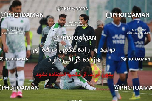 1549406, Tehran, , Iran Pro League، Persian Gulf Cup، 2020-21 season، First Leg، Week 10، Esteghlal 2 v ۰ Aluminium Arak on 2021/01/04 at Azadi Stadium