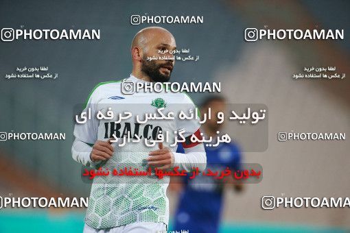 1549587, Tehran, , لیگ برتر فوتبال ایران، Persian Gulf Cup، Week 10، First Leg، Esteghlal 2 v 0 Aluminium Arak on 2021/01/04 at Azadi Stadium