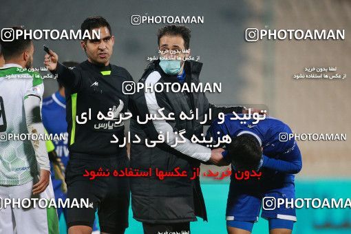 1549641, Tehran, , Iran Pro League، Persian Gulf Cup، 2020-21 season، First Leg، Week 10، Esteghlal 2 v ۰ Aluminium Arak on 2021/01/04 at Azadi Stadium