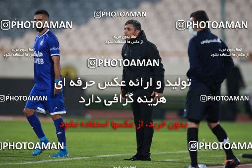 1549700, Tehran, , لیگ برتر فوتبال ایران، Persian Gulf Cup، Week 10، First Leg، Esteghlal 2 v 0 Aluminium Arak on 2021/01/04 at Azadi Stadium