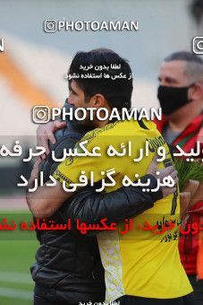 1553082, Tehran, Iran, لیگ برتر فوتبال ایران، Persian Gulf Cup، Week 7، First Leg، Persepolis 0 v 0 Sepahan on 2021/01/05 at Azadi Stadium