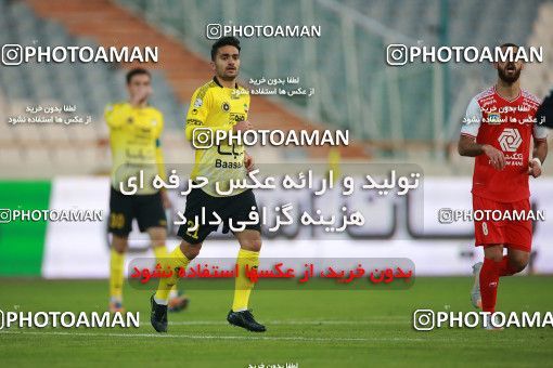 1550867, Tehran, Iran, Iran Pro League، Persian Gulf Cup، 2020-21 season، First Leg، Week 7، Persepolis ۰ v ۰ Sepahan on 2021/01/05 at Azadi Stadium