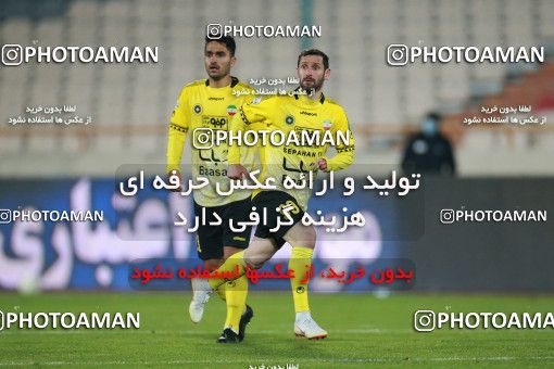 1551203, Tehran, Iran, Iran Pro League، Persian Gulf Cup، 2020-21 season، First Leg، Week 7، Persepolis ۰ v ۰ Sepahan on 2021/01/05 at Azadi Stadium