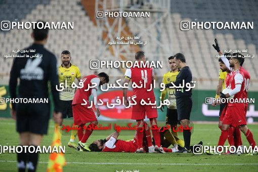 1708733, Tehran, Iran, Iran Pro League، Persian Gulf Cup، 2020-21 season، First Leg، Week 7، Persepolis ۰ v ۰ Sepahan on 2021/01/05 at Azadi Stadium