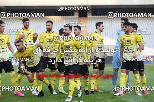 1708718, Tehran, Iran, Iran Pro League، Persian Gulf Cup، 2020-21 season، First Leg، Week 7، Persepolis ۰ v ۰ Sepahan on 2021/01/05 at Azadi Stadium