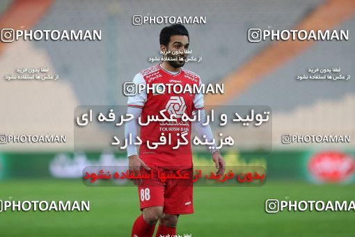 1553012, Tehran, Iran, Iran Pro League، Persian Gulf Cup، 2020-21 season، First Leg، Week 7، Persepolis ۰ v ۰ Sepahan on 2021/01/05 at Azadi Stadium