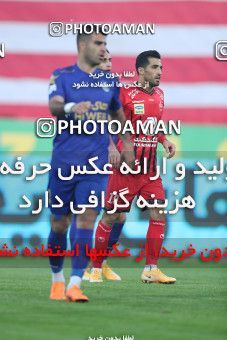 1554145, Tehran, Iran, لیگ برتر فوتبال ایران، Persian Gulf Cup، Week 8، First Leg، Esteghlal 2 v 2 Persepolis on 2021/01/11 at Azadi Stadium