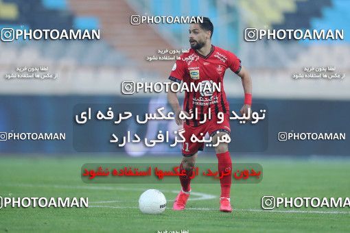 1554061, Tehran, Iran, لیگ برتر فوتبال ایران، Persian Gulf Cup، Week 8، First Leg، Esteghlal 2 v 2 Persepolis on 2021/01/11 at Azadi Stadium