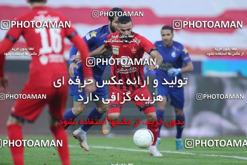 1553968, Tehran, Iran, لیگ برتر فوتبال ایران، Persian Gulf Cup، Week 8، First Leg، Esteghlal 2 v 2 Persepolis on 2021/01/11 at Azadi Stadium