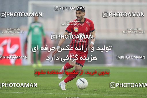 1554325, Tehran, Iran, لیگ برتر فوتبال ایران، Persian Gulf Cup، Week 8، First Leg، Esteghlal 2 v 2 Persepolis on 2021/01/11 at Azadi Stadium