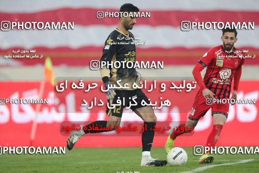 1554297, Tehran, Iran, لیگ برتر فوتبال ایران، Persian Gulf Cup، Week 8، First Leg، Esteghlal 2 v 2 Persepolis on 2021/01/11 at Azadi Stadium