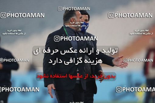 1554279, Tehran, Iran, لیگ برتر فوتبال ایران، Persian Gulf Cup، Week 8، First Leg، Esteghlal 2 v 2 Persepolis on 2021/01/11 at Azadi Stadium