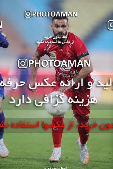 1554256, Tehran, Iran, لیگ برتر فوتبال ایران، Persian Gulf Cup، Week 8، First Leg، Esteghlal 2 v 2 Persepolis on 2021/01/11 at Azadi Stadium