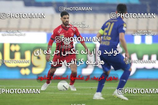 1554193, Tehran, Iran, لیگ برتر فوتبال ایران، Persian Gulf Cup، Week 8، First Leg، Esteghlal 2 v 2 Persepolis on 2021/01/11 at Azadi Stadium