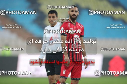 1554271, Tehran, Iran, لیگ برتر فوتبال ایران، Persian Gulf Cup، Week 8، First Leg، Esteghlal 2 v 2 Persepolis on 2021/01/11 at Azadi Stadium