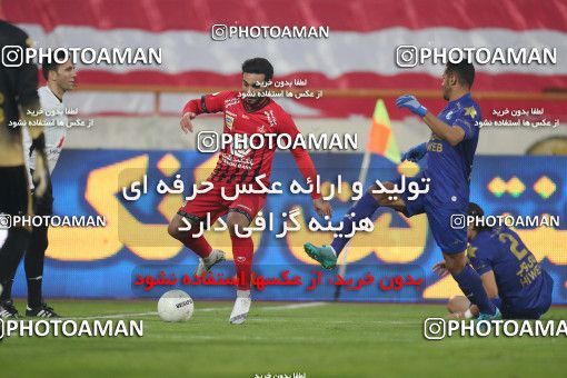 1554349, Tehran, Iran, لیگ برتر فوتبال ایران، Persian Gulf Cup، Week 8، First Leg، Esteghlal 2 v 2 Persepolis on 2021/01/11 at Azadi Stadium