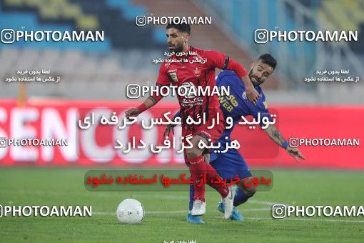 1554293, Tehran, Iran, لیگ برتر فوتبال ایران، Persian Gulf Cup، Week 8، First Leg، Esteghlal 2 v 2 Persepolis on 2021/01/11 at Azadi Stadium