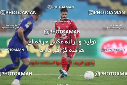 1554350, Tehran, Iran, لیگ برتر فوتبال ایران، Persian Gulf Cup، Week 8، First Leg، Esteghlal 2 v 2 Persepolis on 2021/01/11 at Azadi Stadium