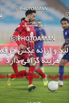 1554209, Tehran, Iran, لیگ برتر فوتبال ایران، Persian Gulf Cup، Week 8، First Leg، Esteghlal 2 v 2 Persepolis on 2021/01/11 at Azadi Stadium