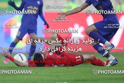 1554344, Tehran, Iran, لیگ برتر فوتبال ایران، Persian Gulf Cup، Week 8، First Leg، Esteghlal 2 v 2 Persepolis on 2021/01/11 at Azadi Stadium