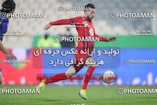 1554496, Tehran, Iran, لیگ برتر فوتبال ایران، Persian Gulf Cup، Week 8، First Leg، Esteghlal 2 v 2 Persepolis on 2021/01/11 at Azadi Stadium