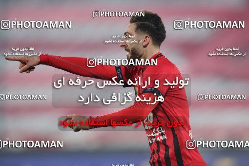 1554441, Tehran, Iran, لیگ برتر فوتبال ایران، Persian Gulf Cup، Week 8، First Leg، Esteghlal 2 v 2 Persepolis on 2021/01/11 at Azadi Stadium