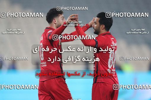 1554560, Tehran, Iran, Iran Pro League، Persian Gulf Cup، 2020-21 season، First Leg، Week 8، Esteghlal 2 v 2 Persepolis on 2021/01/11 at Azadi Stadium