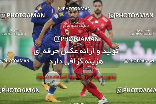 1554471, Tehran, Iran, لیگ برتر فوتبال ایران، Persian Gulf Cup، Week 8، First Leg، Esteghlal 2 v 2 Persepolis on 2021/01/11 at Azadi Stadium