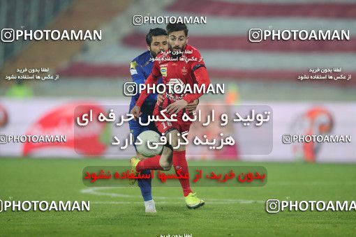 1554609, Tehran, Iran, لیگ برتر فوتبال ایران، Persian Gulf Cup، Week 8، First Leg، Esteghlal 2 v 2 Persepolis on 2021/01/11 at Azadi Stadium