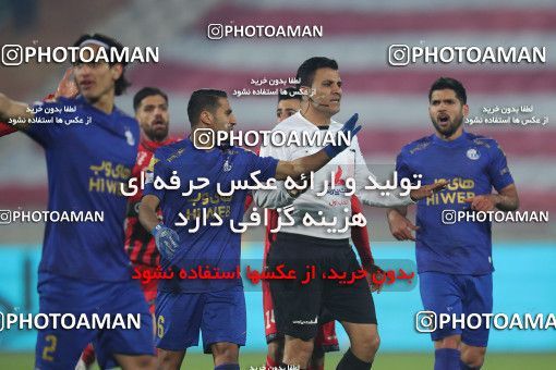 1554515, Tehran, Iran, Iran Pro League، Persian Gulf Cup، 2020-21 season، First Leg، Week 8، Esteghlal 2 v 2 Persepolis on 2021/01/11 at Azadi Stadium