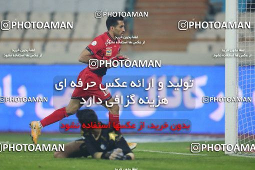 1554392, Tehran, Iran, لیگ برتر فوتبال ایران، Persian Gulf Cup، Week 8، First Leg، Esteghlal 2 v 2 Persepolis on 2021/01/11 at Azadi Stadium