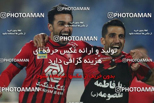 1554585, Tehran, Iran, Iran Pro League، Persian Gulf Cup، 2020-21 season، First Leg، Week 8، Esteghlal 2 v 2 Persepolis on 2021/01/11 at Azadi Stadium