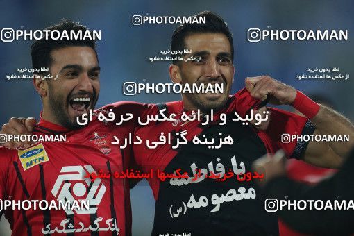 1554554, Tehran, Iran, Iran Pro League، Persian Gulf Cup، 2020-21 season، First Leg، Week 8، Esteghlal 2 v 2 Persepolis on 2021/01/11 at Azadi Stadium